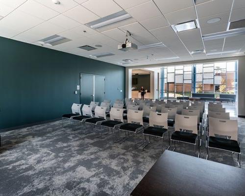 Frisch Welcome Center group presentation space